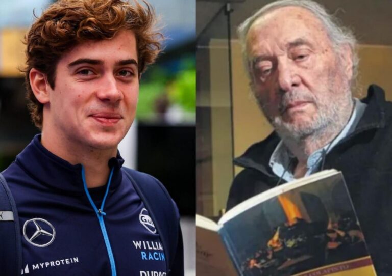 Cómo se enteró Franco Colapinto de la muerte de su abuelo