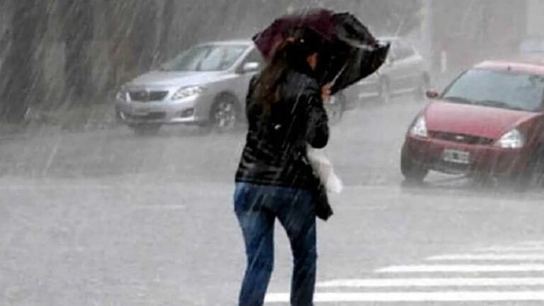 Domingo complicado por lluvias fuertes y granizo en 4 provincias: alerta amarilla y recomendaciones