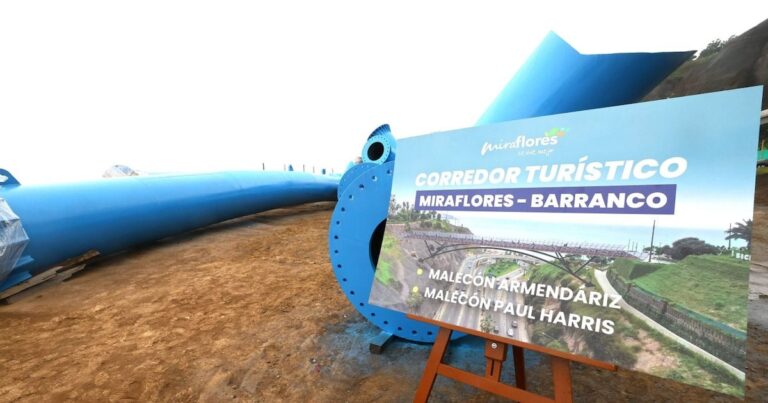 Construcción del Corredor Turístico, que unirá Miraflores con Barranco, se reiniciará en tres a 6 meses