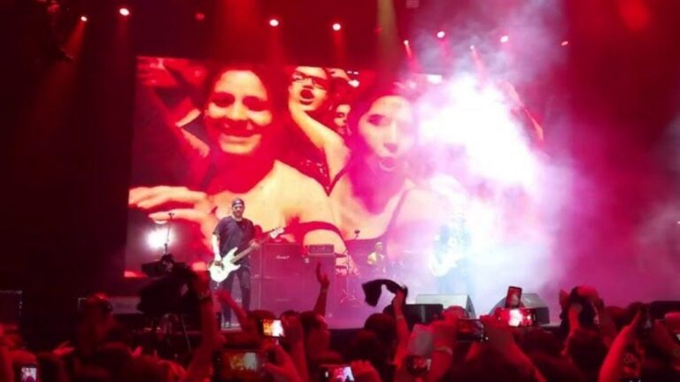 Cómo surgió el «ritual» de las seguidoras de Airbag en la canción «Colombiana»