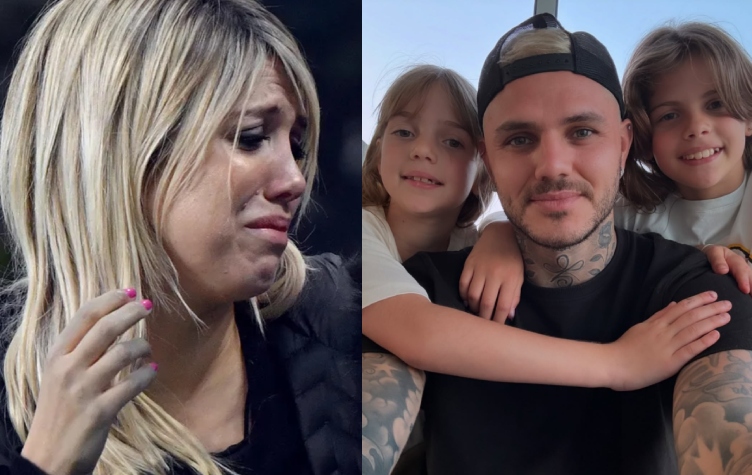 El peor golpe bajo de Mauro Icardi a Wanda Nara en Navidad y en medio de su guerra legal: Están acá y