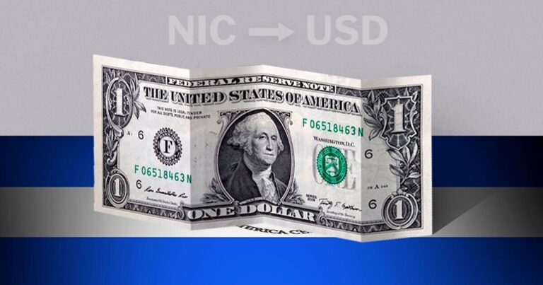 Valor de cierre del dólar en Nicaragua este 13 de enero de USD a NIO