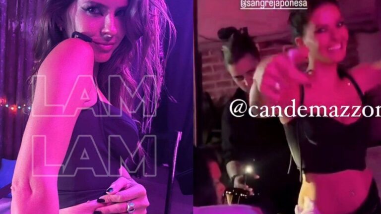 Apareció el video de la China Suárez tatuándose el «43»: su baile y gesto para Franco Colapinto?