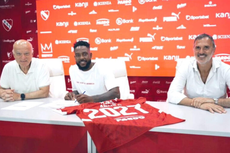 Álvaro Angulo es flamante refuerzo de Independiente: ‘Es un paso importante jugar acá’