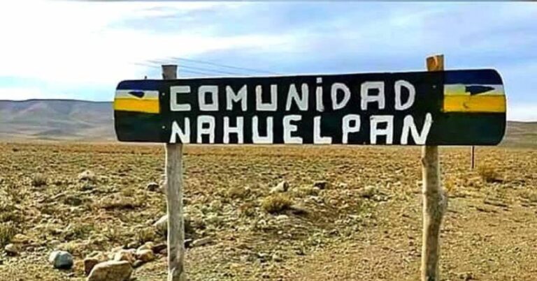 Chubut. La comunidad Nahuelpan repudia al gobernador Torres