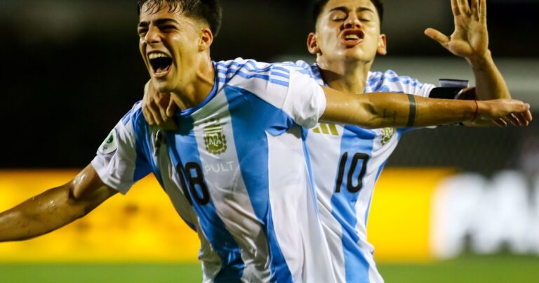 Argentina vs Ecuador, por el Sudamericano Sub 20, EN VIVO: minuto a minuto