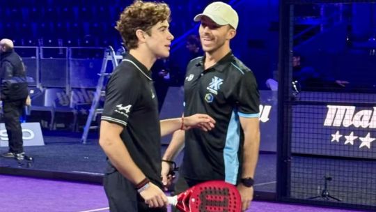 Franco Colapinto sorprende en Enstone y juega al pádel con Pierre Gasly en Madrid