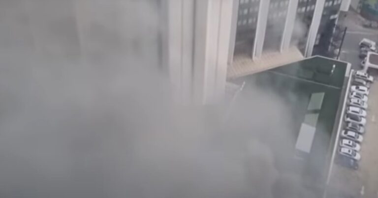 Incendio en un hotel en Retiro