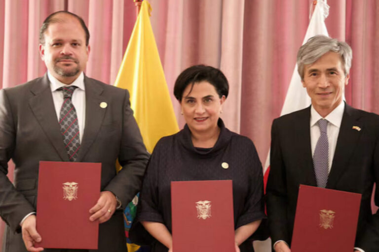 El gobierno de Japón entregó $3,3 millones a Ecuador para patrullaje policial