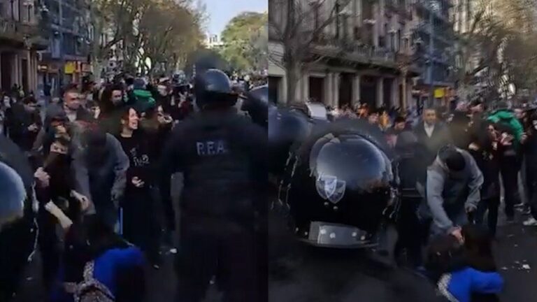 Piden la indagatoria del policía que gaseó a la nena durante la represión en el Congreso