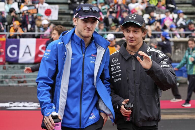 El posteo de Alpine para Jack Doohan después de la carrera en el Gran Premio de Japón