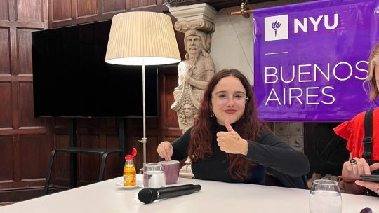 Fenómeno barrial? Ofelia Fernández en la Universidad de Nueva York