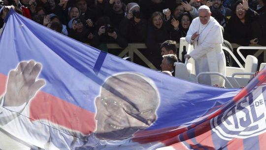 La emotiva despedida de San Lorenzo al Papa Francisco: «Siempre Cuervo»