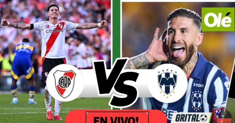 River-Monterrey, en vivo en el stream de Olé: horario y por dónde nos podés ver