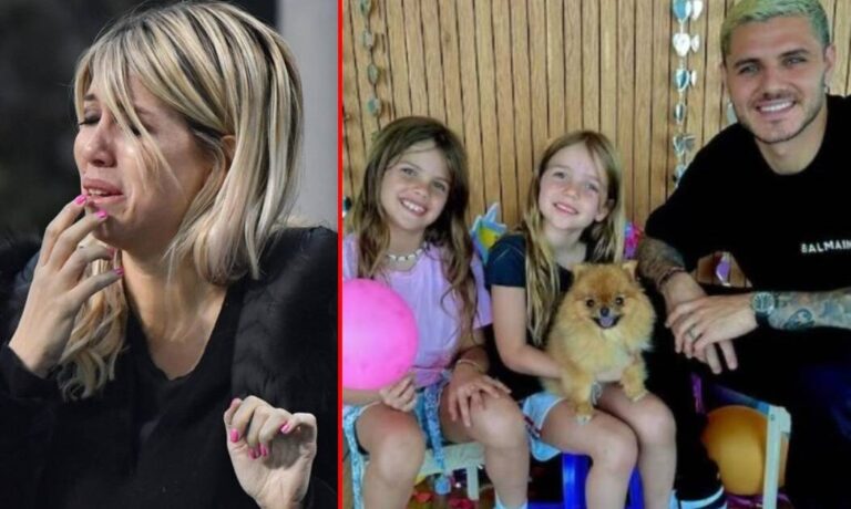 Qué les gritó Wanda Nara a sus hijas para provocarles una crisis de nervios por Mauro Icardi