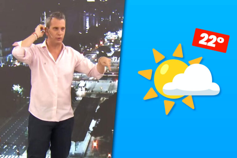 Matías Bertolotti anticipa un clima primaveral hoy y lluvias fuertes mañana en el AMBA