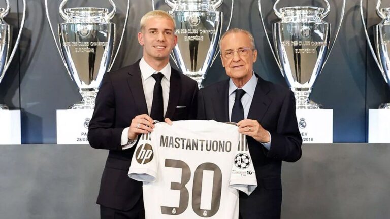 Las sentidas palabras de Franco Mastantuono en su presentación en el Real Madrid