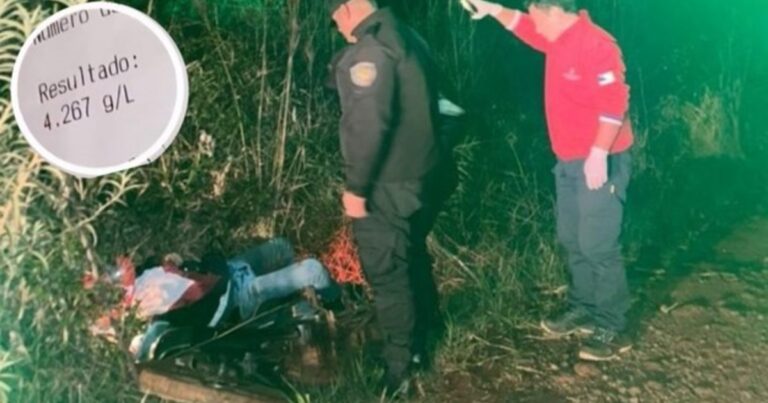 Creyeron que había sufrido un accidente, pero estaba al borde de un coma alcohólico: el test dio 4,26