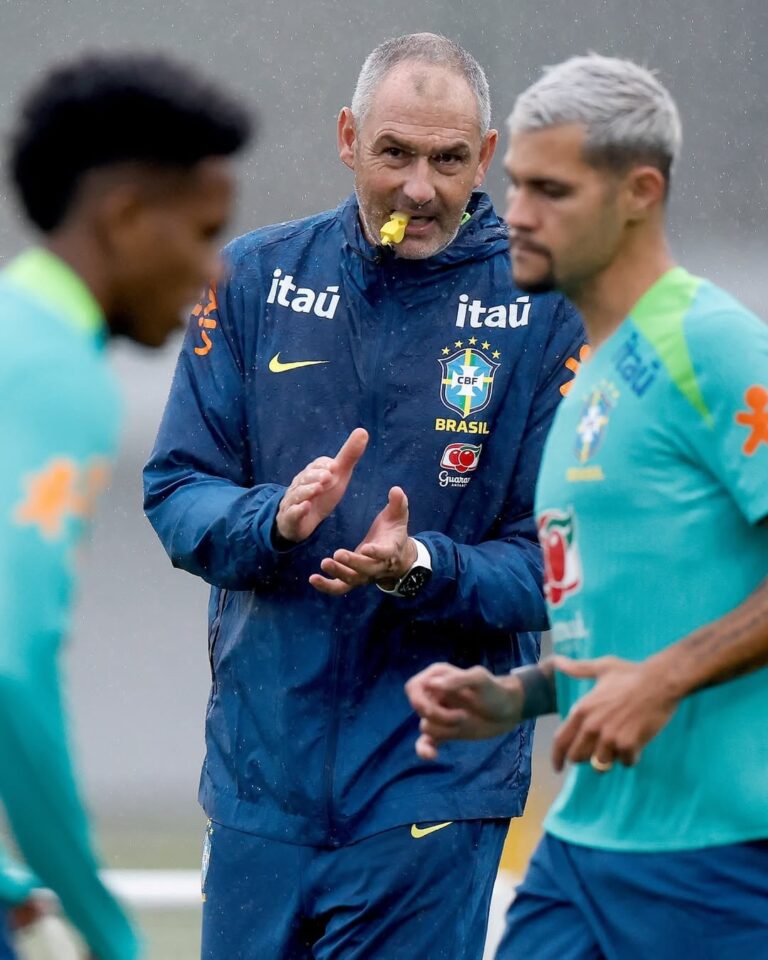 El particular entrenamiento de Brasil a cargo de un asistente de Carlo Ancelotti que se volvió viral
