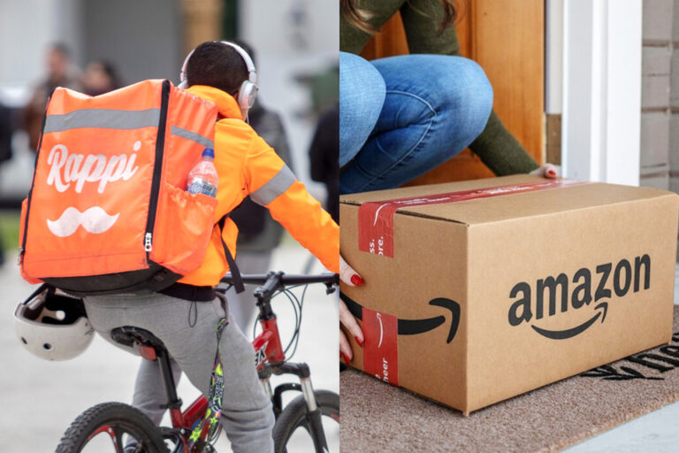 Amazon sale a competir con Mercado Libre de la mano de Rappi
