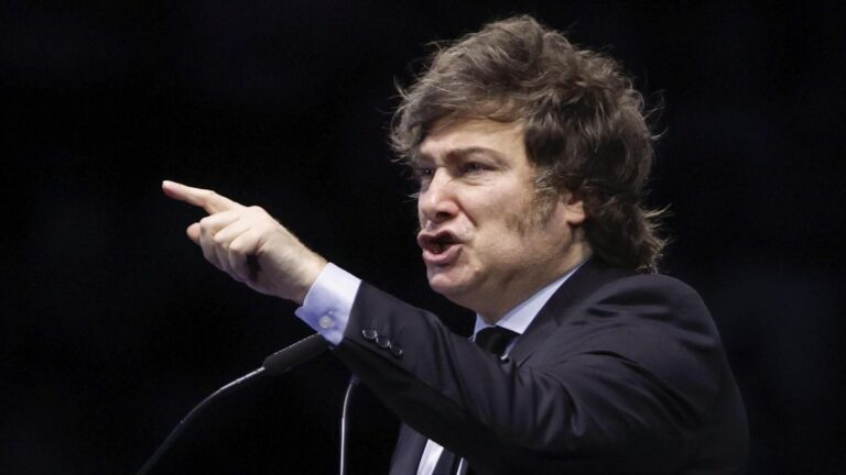 El golpista es Milei