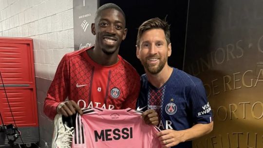 Lionel Messi le envió un sentido mensaje a Ousmane Dembélé tras la consagración del Balón de Oro
