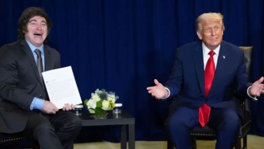 Reunión Milei-Trump: EE.UU. condiciona apoyo el económico a la victoria electoral del presidente libertario