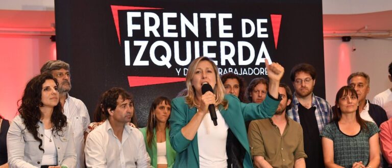 Acto de cierre del Frente de Izquierda: no seremos una estrella de la bandera yanqui