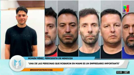 Cómo sigue el caso de los cinco mendocinos que robaron en Miami