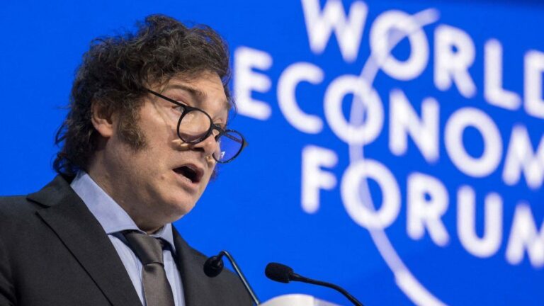 Javier Milei en el Foro de Davos EN VIVO: el discurso, minuto a minuto