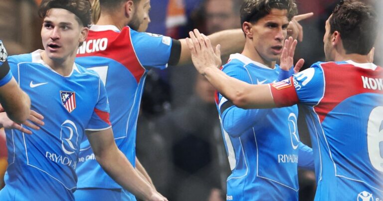 Con gol de Giuliano Simeone, el Atlético gana desde temprano en Estambul