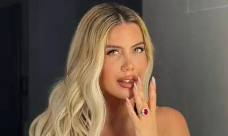 Wanda Nara de novia? Filtraron una foto con un hombre en el jardín de su mansión