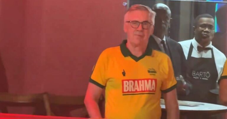 La reacción de Carlo Ancelotti cuando le pidieron que convoque a Neymar en medio del carnaval