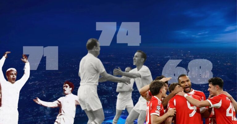 Los octavos de Champions, a 6 goles de un récord de hace casi 70 años!