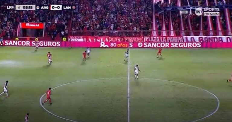 Argentinos y Lanús empatan en un partido entretenido