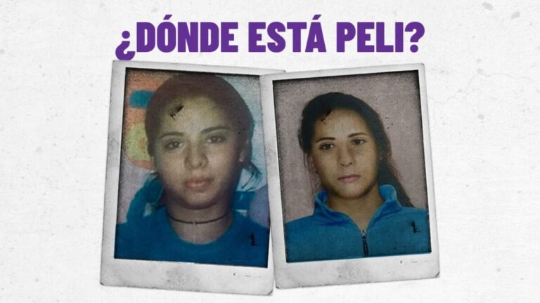 Imagen de Ramona Nicolasa «Peli» Mercado con proyección de edad actual, en el marco del 21° aniversario de su desaparición