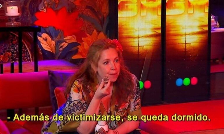 Fotografía de Andrea del Boca, actriz y participante de Gran Hermano
