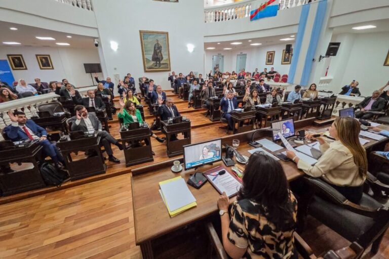 Sesión de la Cámara de Diputados de La Rioja donde se trató la nueva ley del Consejo de la Magistratura