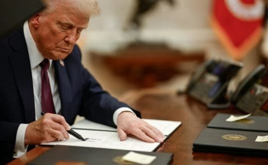 Fotografía de Donald Trump, presidente de los Estados Unidos.