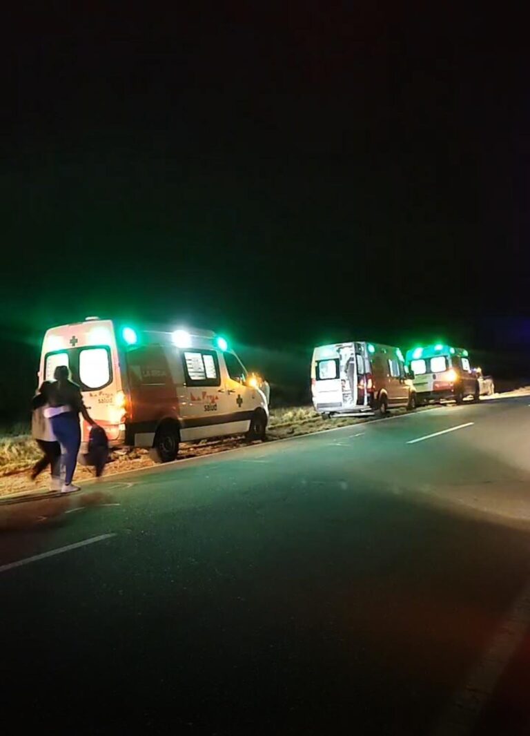 Accidente de tránsito en la Ruta 38, provincia de La Rioja