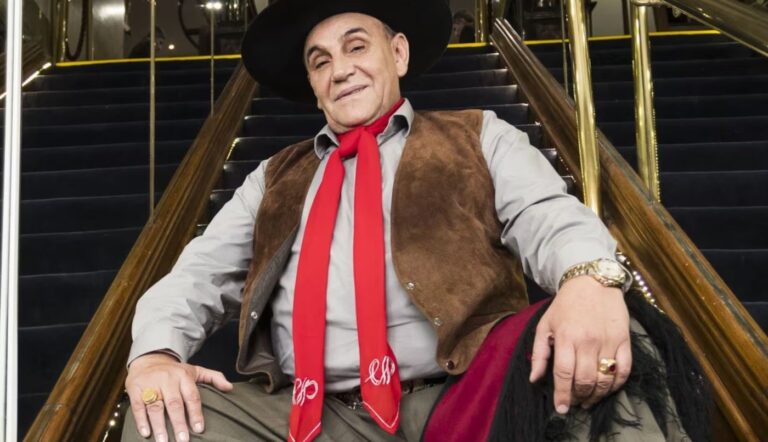 El Chaqueño Palavecino en una presentación artística