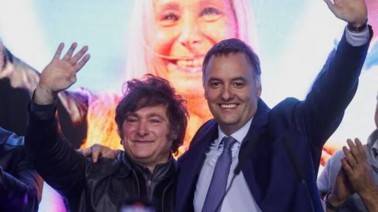 Gráfico de encuesta sobre intención de voto para reelección presidencial en Argentina