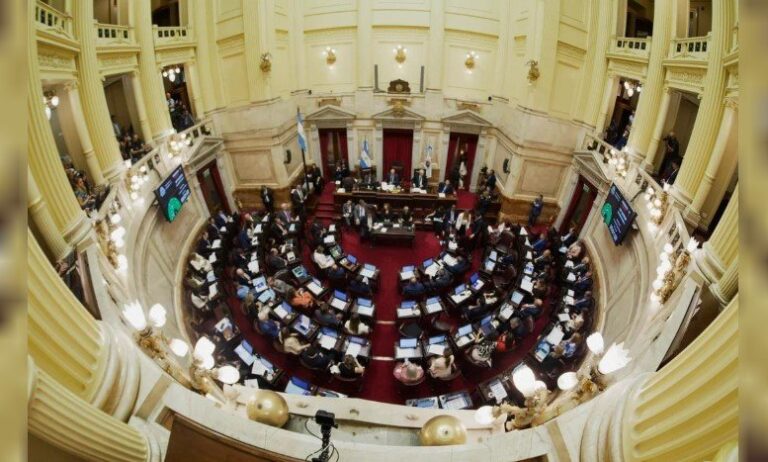 Fachada del Congreso de la Nación Argentina