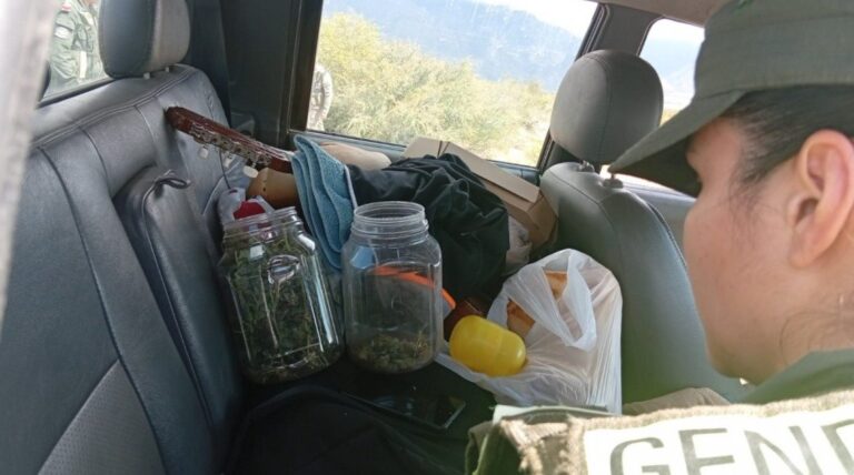Operativo de control de Gendarmería Nacional en ruta de La Rioja