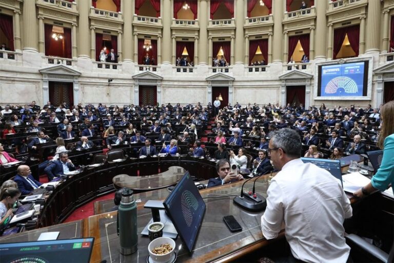 Sesión de la Cámara de Diputados en el Congreso Nacional