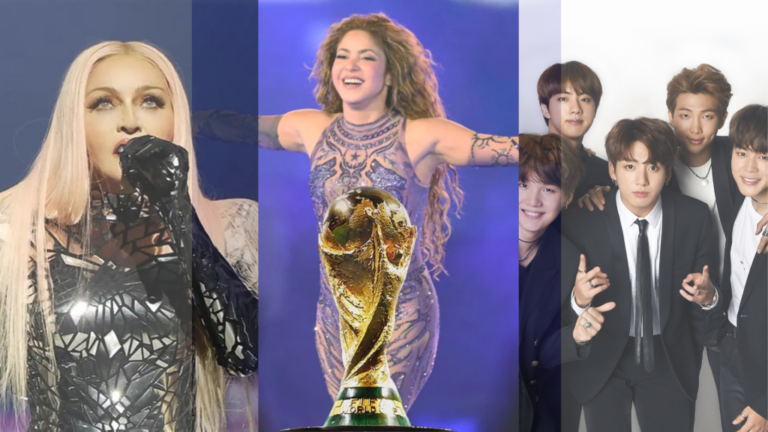 Shakira, Madonna y BTS en el anuncio del show de entretiempo de la final del Mundial 2026