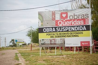 Obras viales en La Rioja