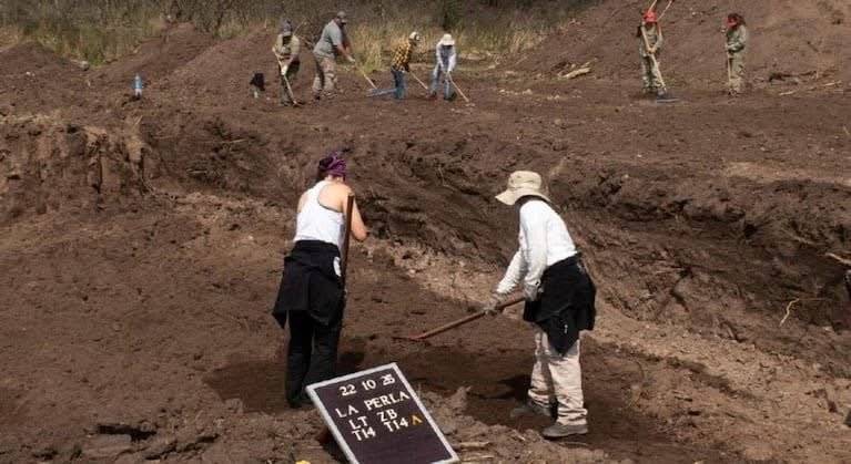 Restos humanos identificados en La Perla, Loma del Torito, Córdoba