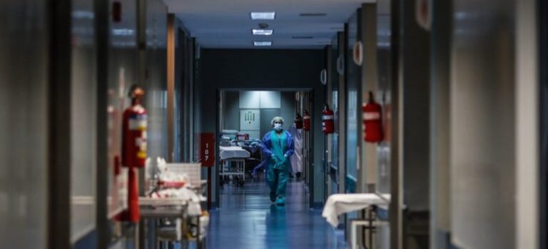 Hospital de La Rioja donde ingresó el joven herido