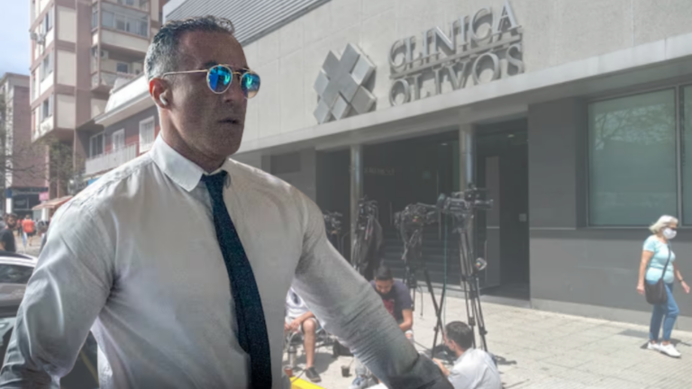 Leopoldo Luque durante una declaración en el juicio por la muerte de Diego Maradona